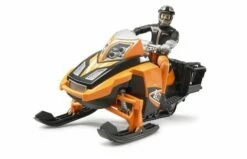 Bruder 63101 Snowmobil Met Bestuurder En Accessoires