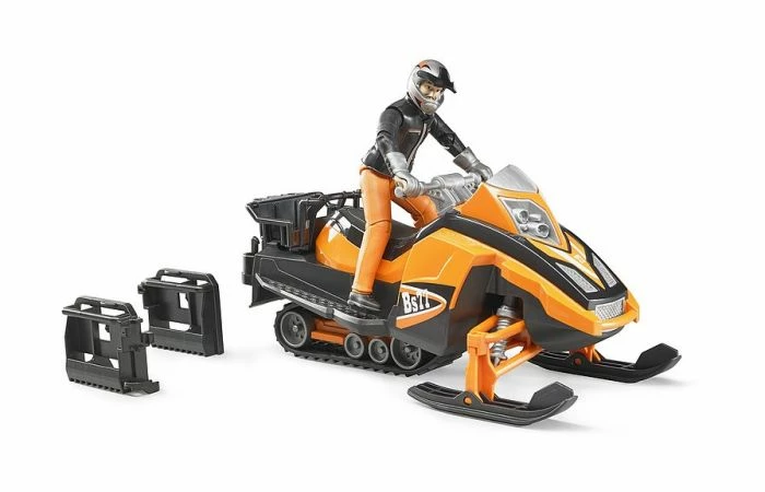 Bruder 63101 Snowmobil Met Bestuurder En Accessoires - Afbeelding 5