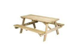 Woodvision Picknicktafel Easy, Groen Geïmpregneerd