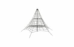 KBT Piramidenet Gewapend Touw - 4.5m - Zwart/Galv/Zwart