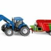 Siku 1988 New Holland Met Voermengwagen