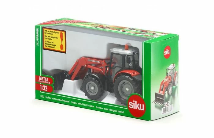 Siku 3653 Massey Ferguson Met Voorlader - Afbeelding 3
