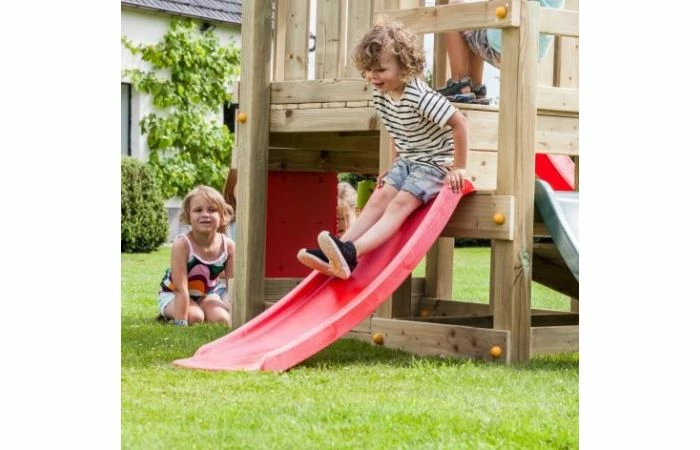 Losse Glijbaan Toba Voor Platformhoogte 60 Cm - Turquoise - Afbeelding 4