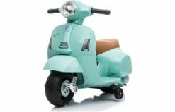 Kinder Motorfiets Vespa Elektrisch 12v Groen