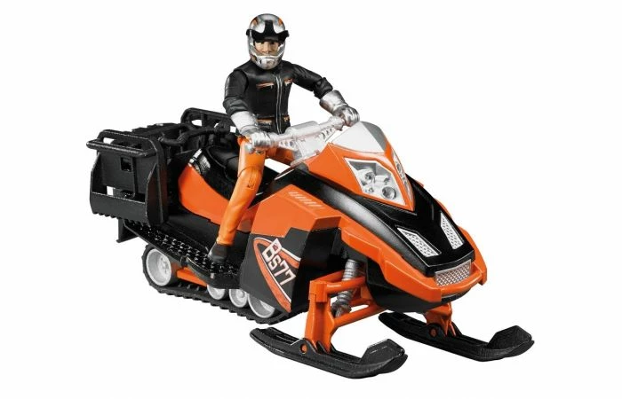 Bruder 63101 Snowmobil Met Bestuurder En Accessoires - Afbeelding 2