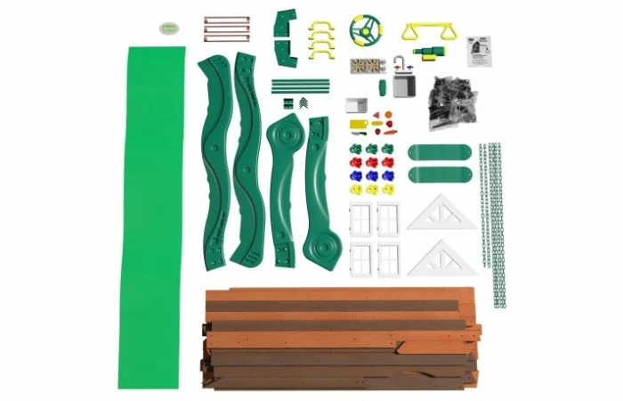 Mount Triumph Speeltoren Met Schommels En Glijbaan - Afbeelding 2