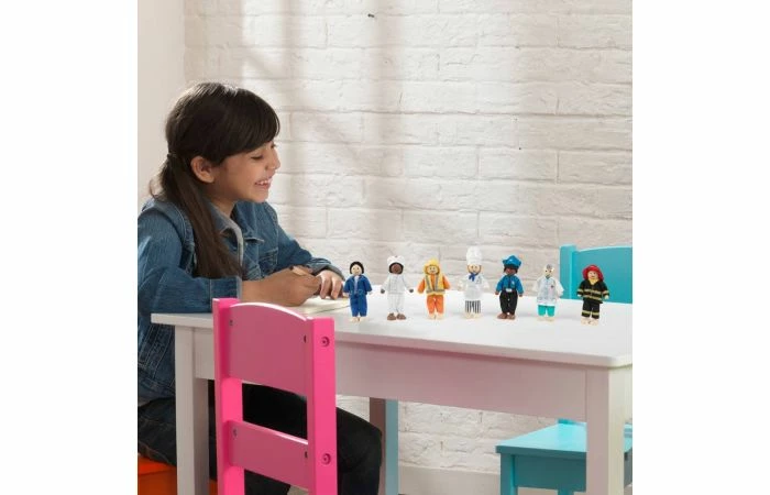 KidKraft Poppen Set- Beroepen - Afbeelding 10