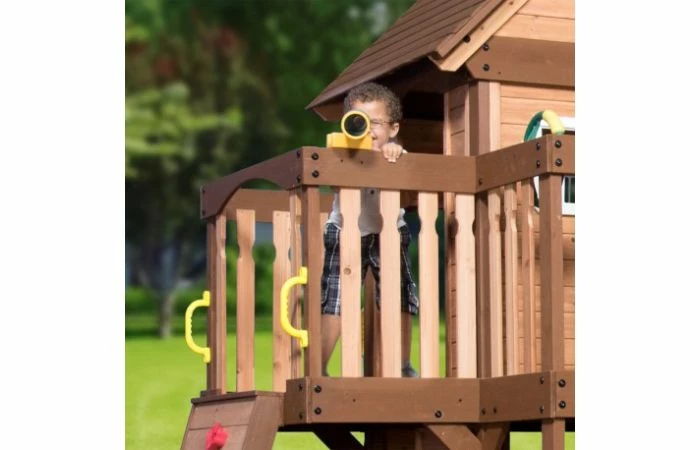 Mount Triumph Speeltoren Met Schommels En Glijbaan - Afbeelding 4