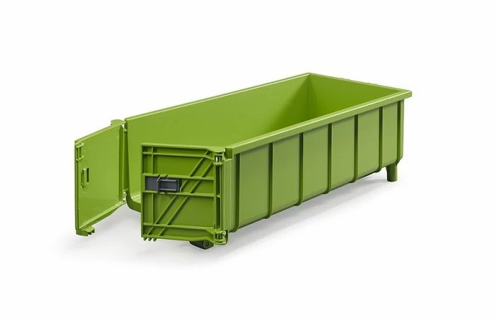 Bruder 2035 Roll-Off-Container Trailer Voor Tractoren - Afbeelding 5