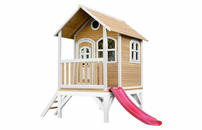 Axi Speelhuis Tom (bruin/wit) - Afbeelding 2