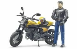 Bruder 63053 Scrambler Ducati Full Throttle Met Chauffeur