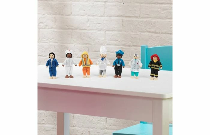 KidKraft Poppen Set- Beroepen - Afbeelding 5