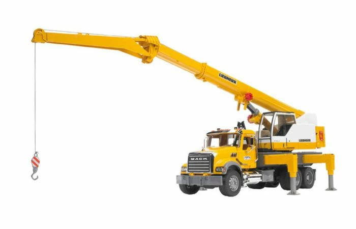 Bruder 2818 MACK Granite Met Liebherr Telescoopkraan
