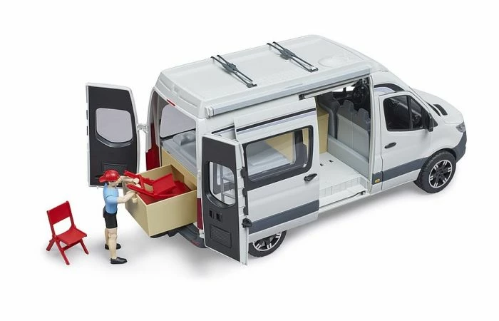 Bruder 2670 MB Sprinter Camper With Driver - Afbeelding 4