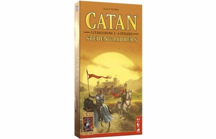 999 Games Catan Uitbreiding Steden & Ridders 5/6 Spelers