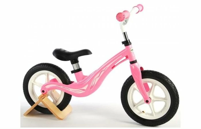 Volare Magnesium 12 Inch Loopfiets Roze