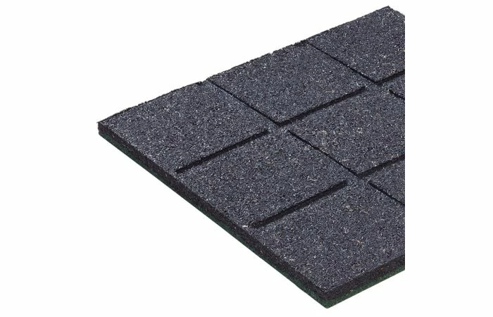 KBT Rubberen Tegel 'hicar' - Dikte 25 Mm - Groen - Afbeelding 5