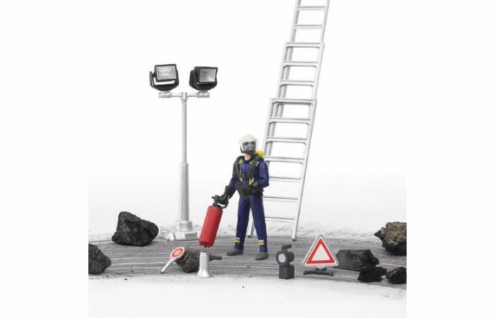 Bruder 62700 Brandweerman Met Uitrusting - Afbeelding 2