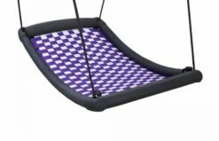 Multi Kids Schommel Large (136 Cm X 66 Cm) Wit / Violet