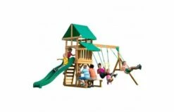 Belmont Speeltoren Met Schommels En Glijbaan