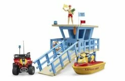 Bruder 62780 Bworld Reddingsbrigade Met Voertuigen