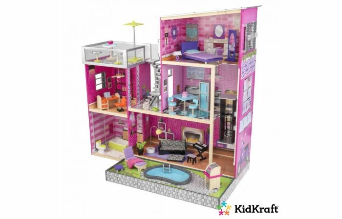 KidKraft Poppenhuis Uptown - Afbeelding 11
