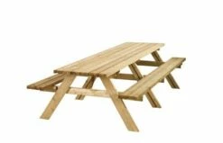 Woodvision Picknicktafel Lange Jan, Groen Geïmpregneerd