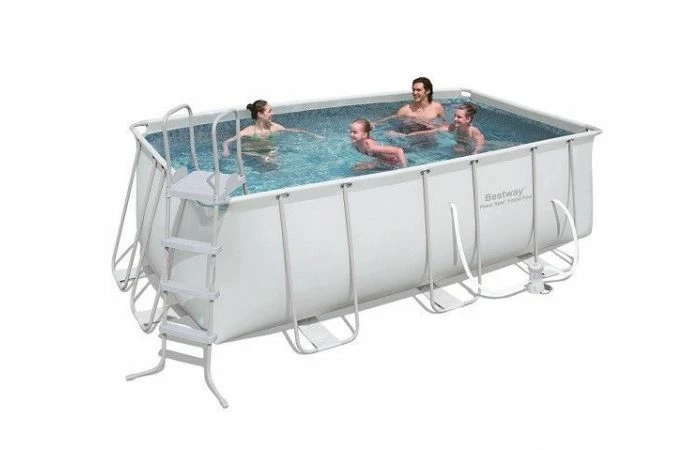 Bestway Rechthoekig Zwembad Bestway Rectangular 404 X 201 X 100 Met Pomp