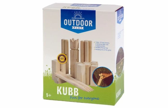 Outdoor Play KUBB Spel - Afbeelding 4