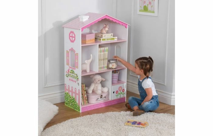 KidKraft Boekenkast Poppenhuis-stijl - Afbeelding 14
