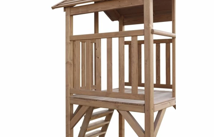 AXI Beach Tower Speeltoren Met Enkele Schommel Bruin - Afbeelding 10
