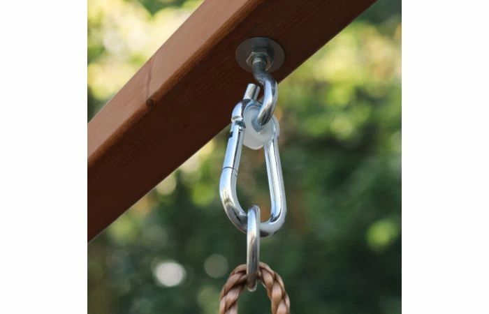 AXI Beach Tower Speeltoren Met Enkele Schommel Bruin - Afbeelding 12