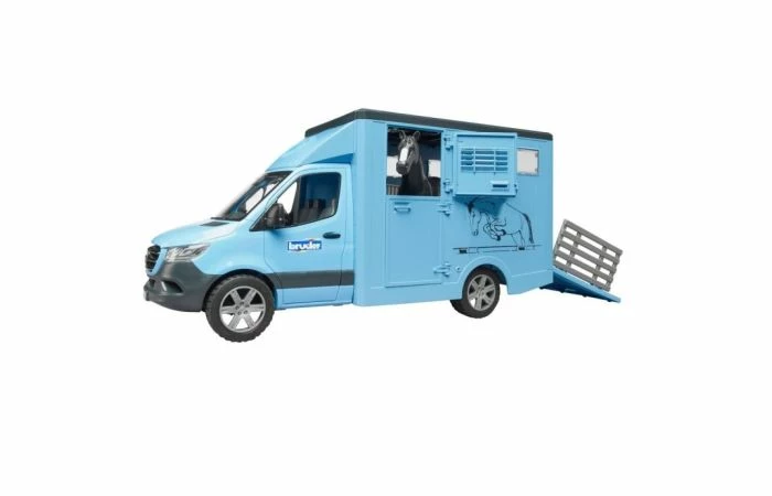 Bruder 2674 MB Sprinter Paardentransport Met 1 Paard - Afbeelding 4