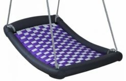 Multi Kids Schommel Medium 109 X 53 Cm Zilver / Violet