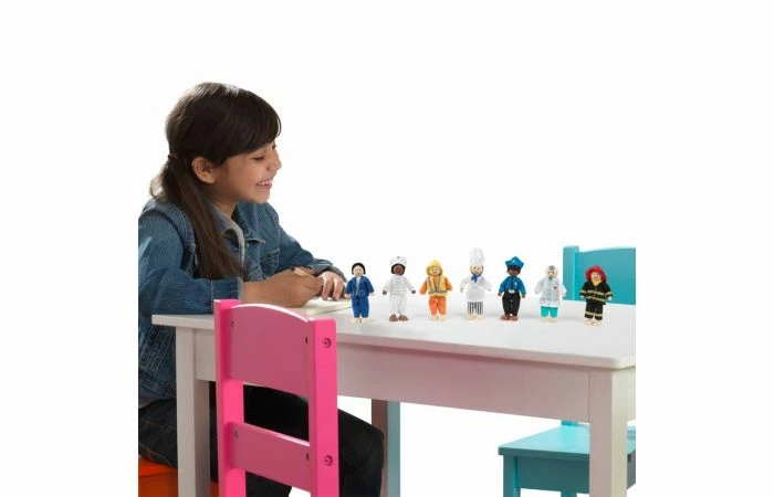KidKraft Poppen Set- Beroepen - Afbeelding 2