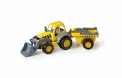 Reuze Tractor Met Aanhanger