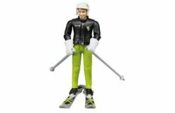 Bruder 6004 Skier Met Accessoires