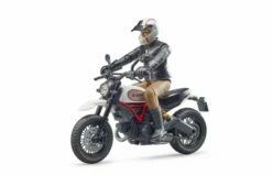 Bruder 63051 Scrambler Ducati Desert Sled En Bestuurder
