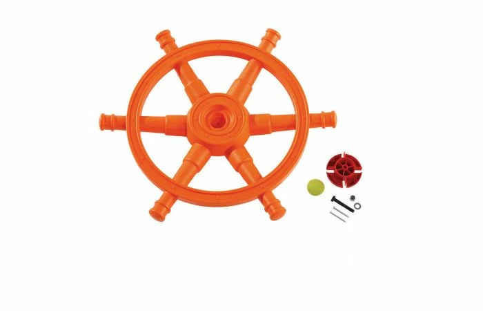 Stuurwiel Boot 'star' - Oranje/limoen Groen