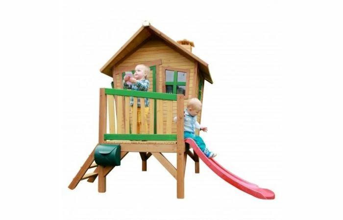 Axi Speelhuis Robin (bruin/groen) - Afbeelding 2