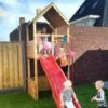 Kinderspeelhuis Houten Speelhuis Speeltoren Modern