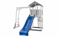 Axi Beach Tower Met Klimrek (grijs/wit)