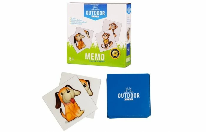 Outdoor Play Memo Kaartspel