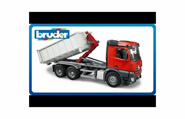 Bruder 2035 Roll-Off-Container Trailer Voor Tractoren - Afbeelding 6