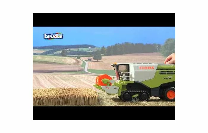 Bruder John Deere Tractor 5115 M + KieptrailerBF2108 - Afbeelding 4