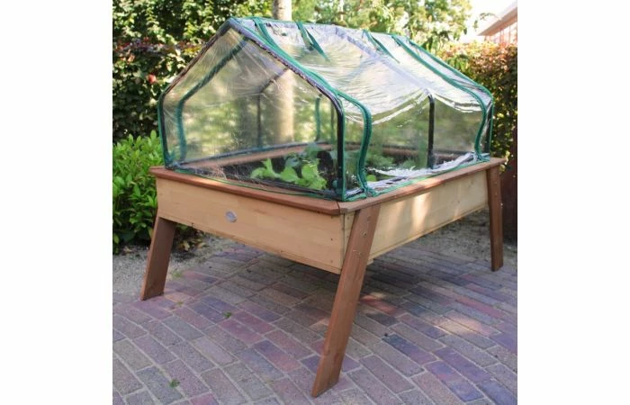 AXI Linda Kweektafel Met Broeikast Bruin - Afbeelding 4