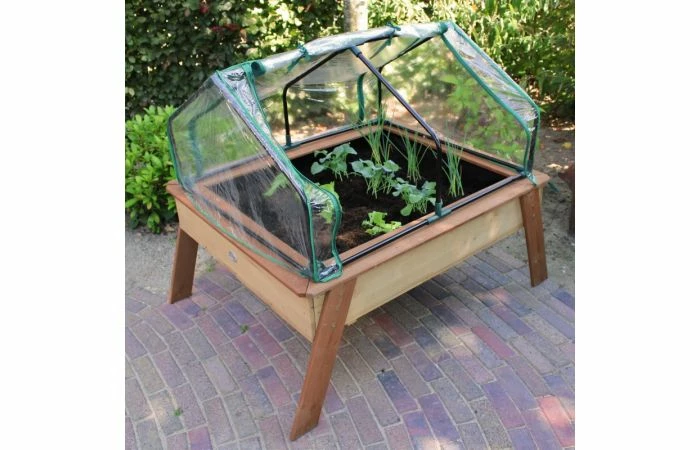 AXI Linda Kweektafel Met Broeikast Bruin - Afbeelding 3