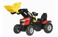 Rolly Toys RollyFarmtrac MF 8650 TrapTractor Met Voorlader En Luchtbanden