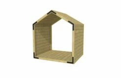 Woodvision Speelhuisje Flora, Groen Geïmpregneerd